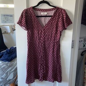 Super cute button down dress